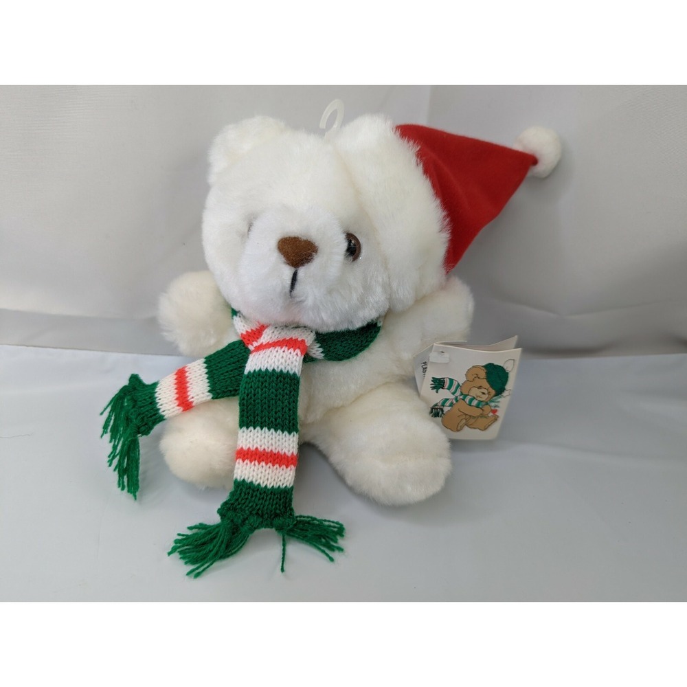 Honeylove Bear Plush White 6 Inch American Greetings 1989 Stuffed Animal‎